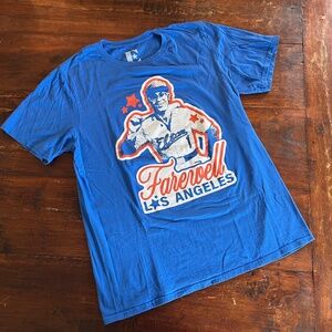 ELTON JOHN Farewell Yellow Brick Road Final Tour LA Dodger Stadium T-Shirt M